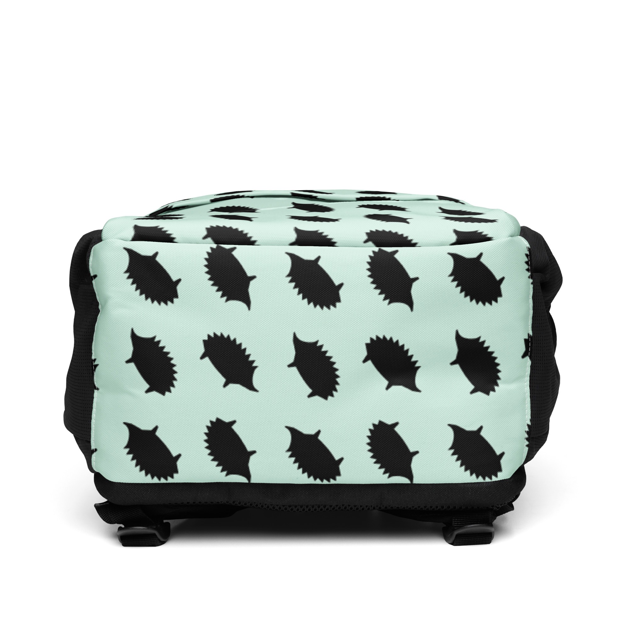 Hedgehog utility backpack in mint - Image 3