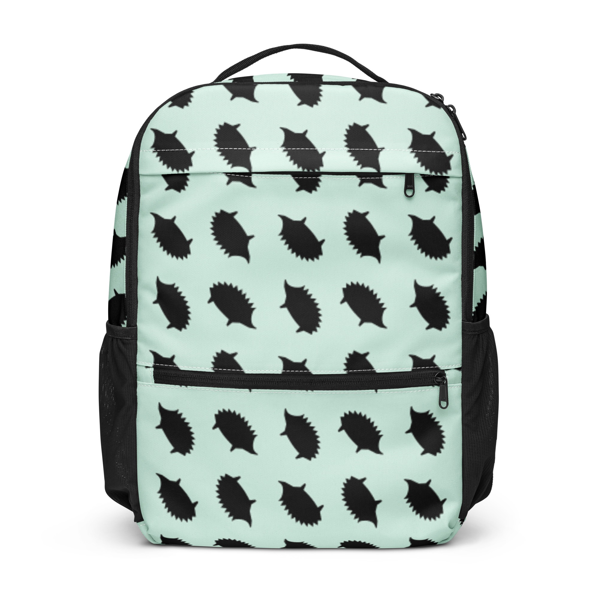 Hedgehog utility backpack in mint - Image 2