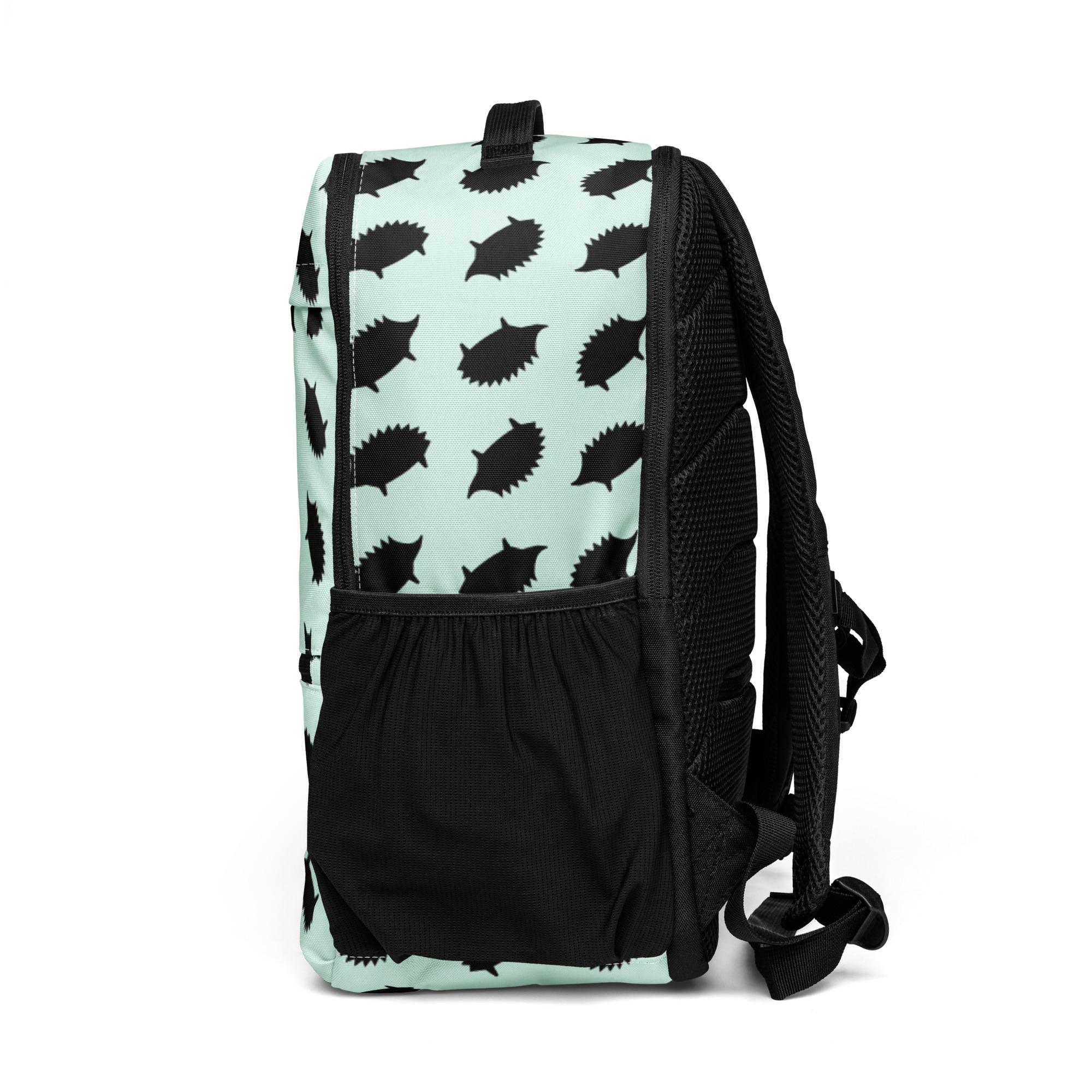 Hedgehog utility backpack in mint - Image 7