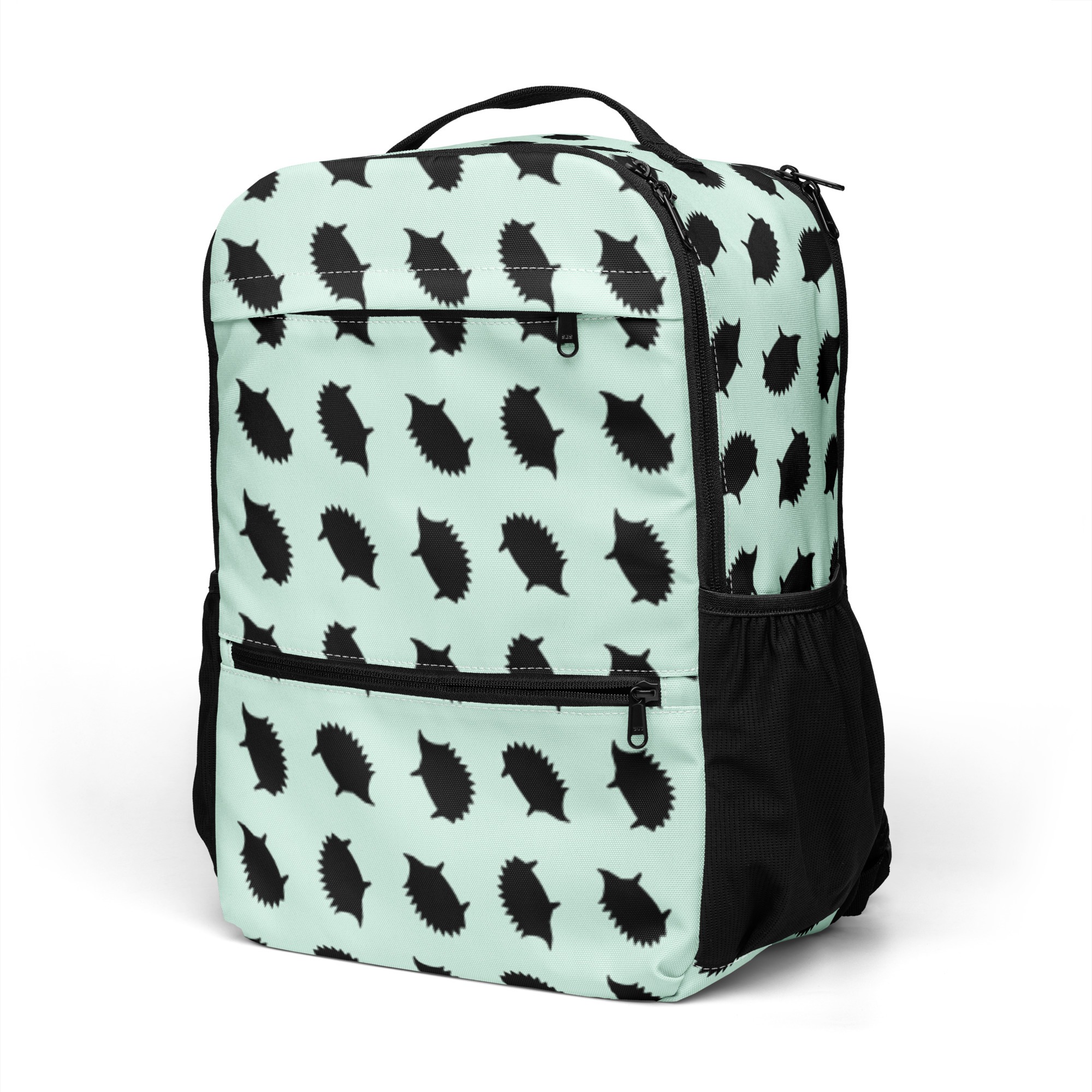 Hedgehog utility backpack in mint - Image 5