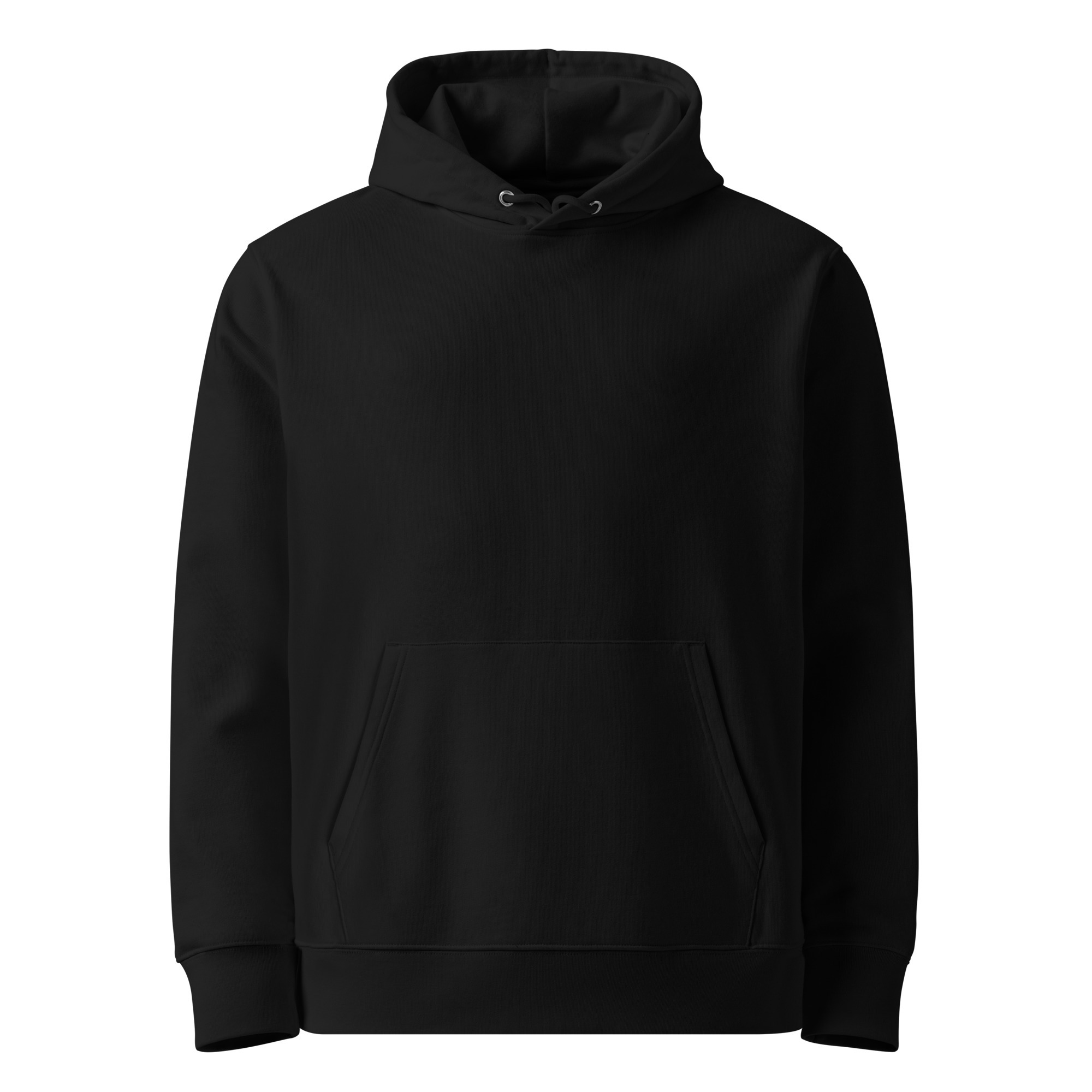 Introvert Hedgehog Hoodie in Black - Image 2