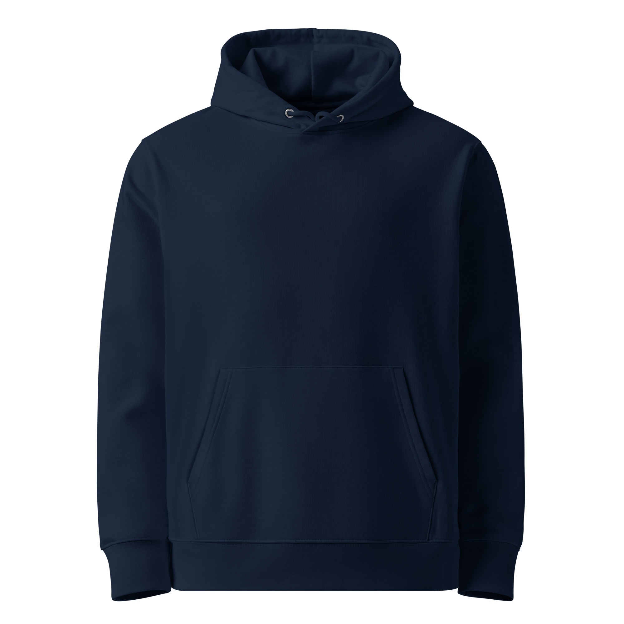 Introvert Hedgehog Hoodie in French Navy - Image 2